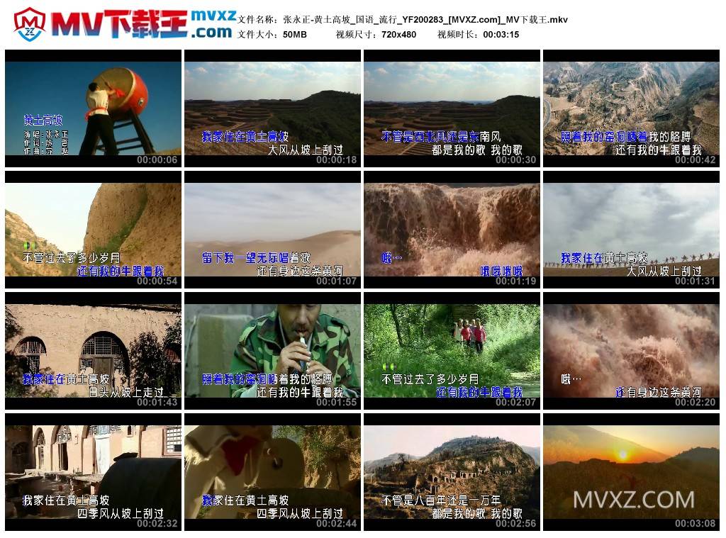 张永正-黄土高坡_国语_流行_YF200283